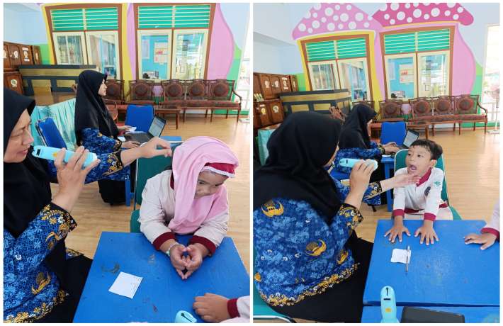 PEMERIKSAAN KESEHATAN  RUTIN DARI PUSKESMAS CILACAP TENGAH