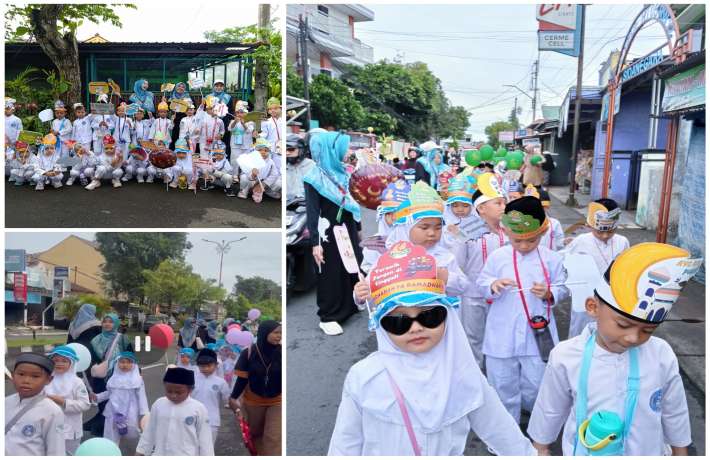 SEMARAK PAWAI TARHIB RAMADHAN, MENYAMBUT BULAN SUCI DENGAN PENUH KECERIAAN
