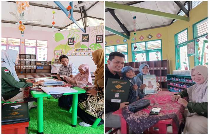 Pengambilan LPPAD Semester I TK Islam Al Irsyad 01 dengan Metode Student Led Conference SLC
