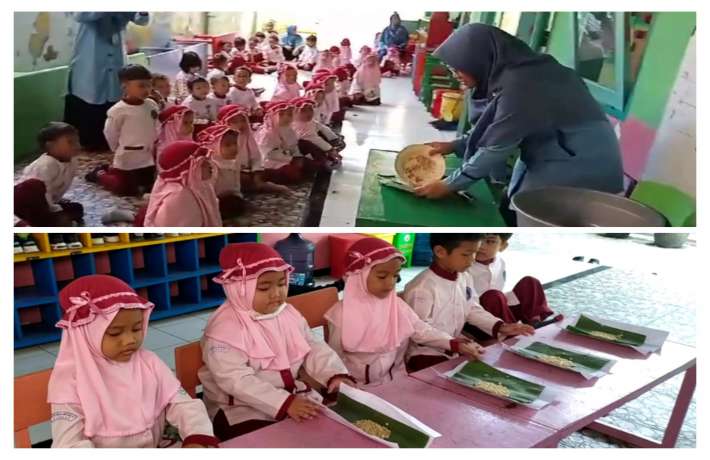 PENGALAMAN YANG MENYENANGKAN PRAKTEK MEMBUAT TEMPE TK ISLAM AL IRSYAD 01 CILACAP