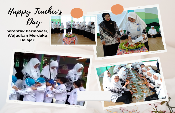 HAPPY TEACHER S DAY SERENTAK BERINOVASI WUJUDKAN MERDEKA BELAJAR