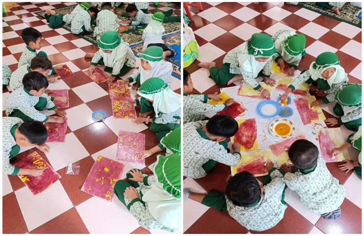 EKSPLORASI SERU SAINS ANAK DENGAN TEMA BUAH JERUK  ANAK DIDIK TK ISLAM AL IRSYAD 01 CILACAP 